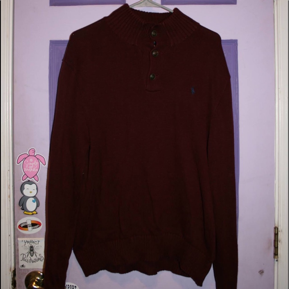 Red Polo Ralph Lauren Pullover